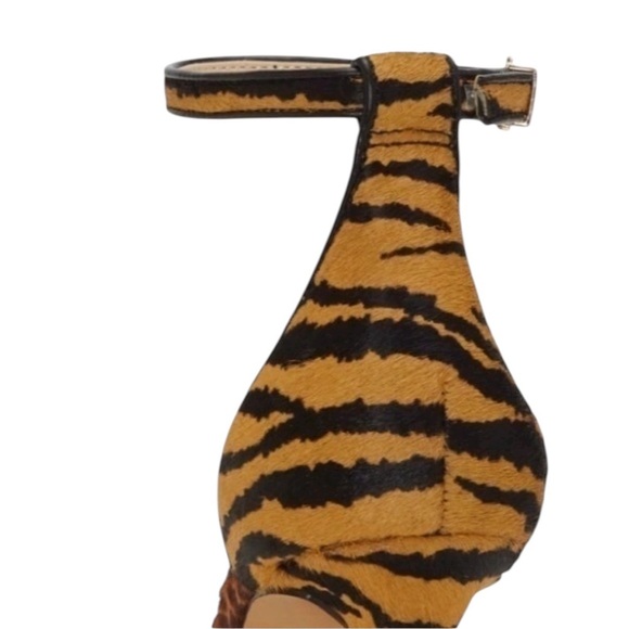 Vince Camuto Lauralie Leopard Animal Print  Mob Wife Stiletto Heels Size 7 - Picture 5 of 10